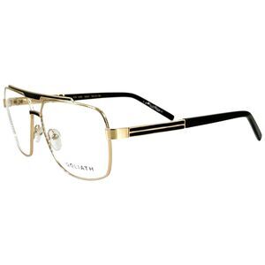 Goliath XXIX Mens Metal Eyeglass Frame Gold 59-14 Spring Hinges France